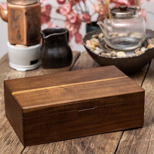 Acacia Wooden Tea Bag Organizers