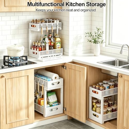 Under Sink Organizer (White)