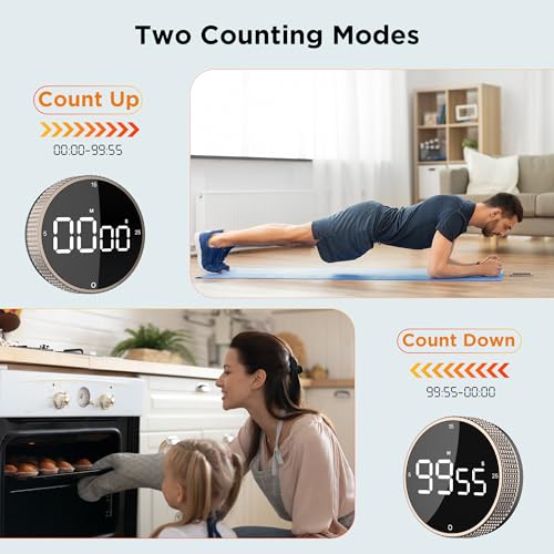 Digital Kitchen Timer (Tarnish)