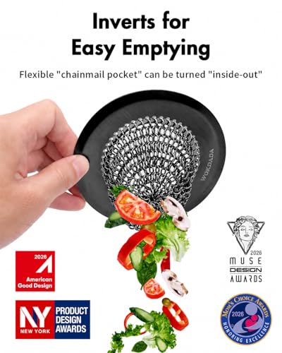 Upgraded Sink Drain Strainer (Black / 1-Pack)