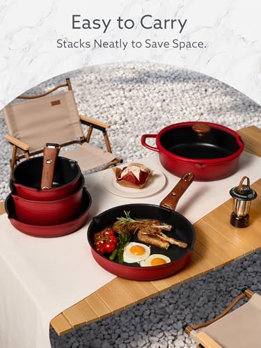 20pcs Titanium Cookware Set