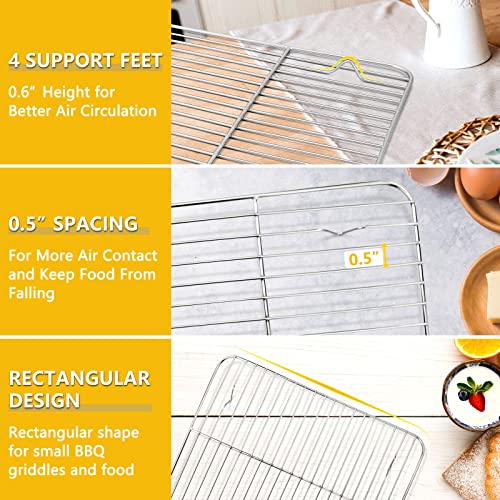 13" Rectangular Basting Cover with 11"x 9" Cooling Rack