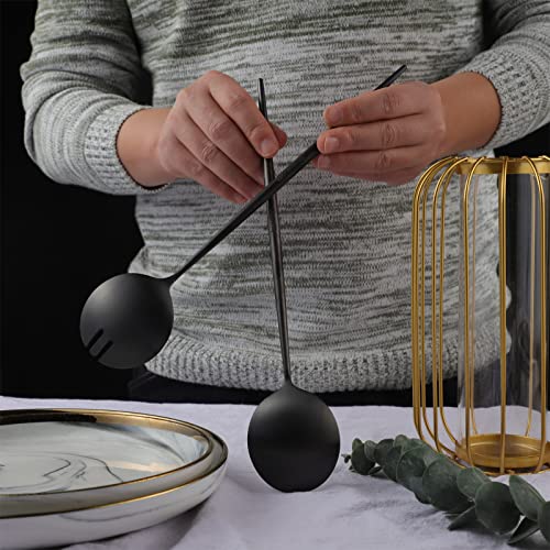 Salad Servers (Black)