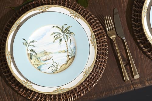 6226609 British Colonial Bamboo Dinner Plate (Dinner Plate)