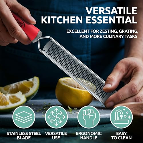 Lemon Zester & Parmesan Cheese Grater