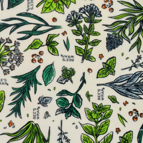 Beeswax Bread Wrap (Herb Garden 1 Pack)