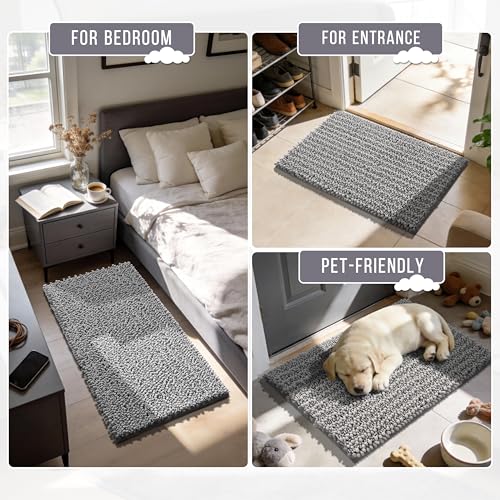 Bathroom Runner Rug 70x24 Inch (11.6667 Sq Ft)