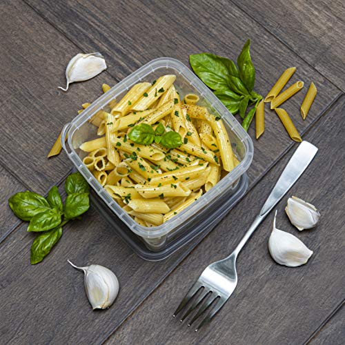 16 oz Deli Containers with Lids 20 Pack (16 oz)