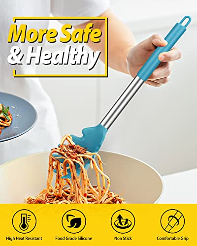 Silicone Soup Ladle and Pasta Spoon Set (2 Count)
