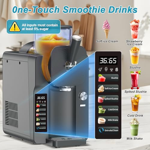 Ice Cream & Slushie Maker 70 oz (Gray / 70 oz)
