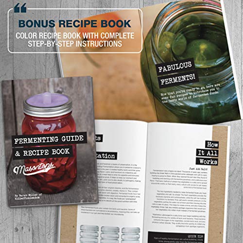 Complete Mason Jar Fermentation Kit (Wide Mouth)