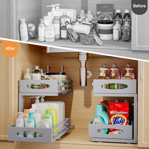 Under Sink Organizer (Gray)