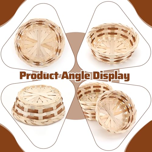 12 Pack Round Gift Baskets