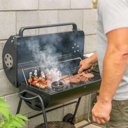 Onlyfire BBQ Wood Chip Smoker Box with Lid for Grills