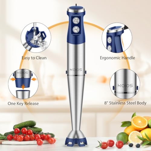 Immersion Blender (Blue)