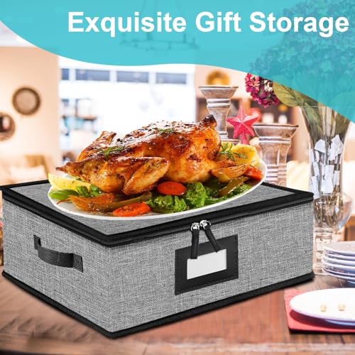 Quilted Platter Storage Case