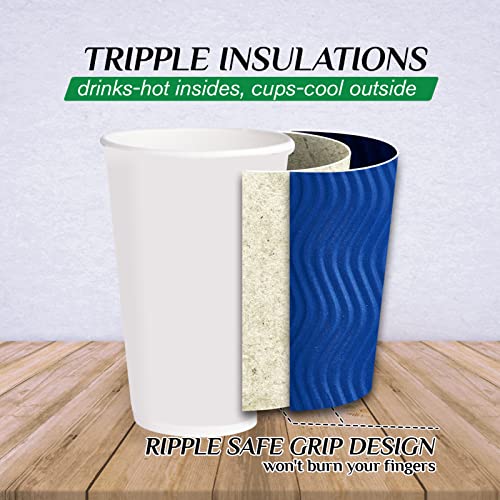 Paper Coffee Cups (16oz-60pack)