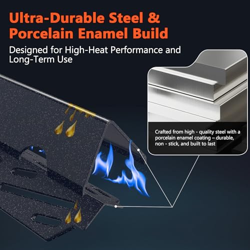 17" Flavorizer Bars & Grill Heat Deflectors for Weber Genesis II 400 Series (V3 66033+66040)