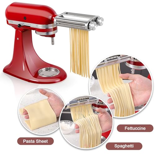 Pasta Maker Attachment for KitchenAid Stand Mixers