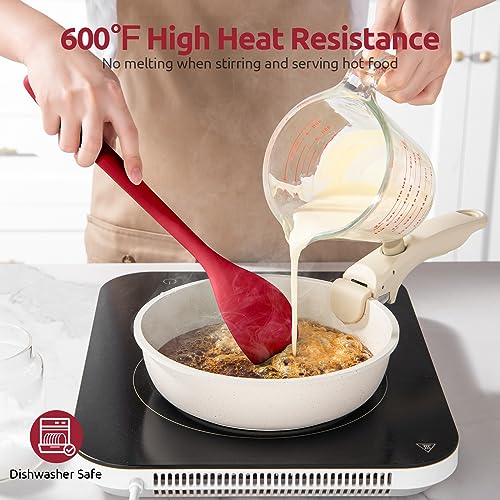Silicone Cooking Spoon (Red)