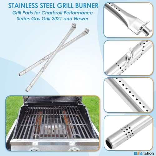 17" T180 T120 Grill Grate for Charbroil Performance Amplifire 2 Burner (17inch (2B Kit PS))