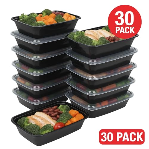 Meal Prep Containers W (30 Pack / 16 oz)