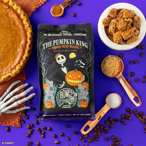 The Nightmare Before Christmas Pumpkin King Flavored Coffee Beans