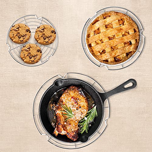 Round Cooling Rack Stainless Steel Steamer Rack Set of 3