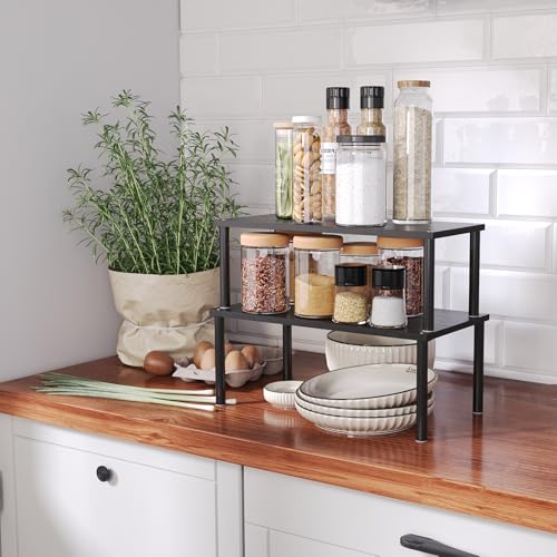 2 Pack Cabinet Organizer Shelf