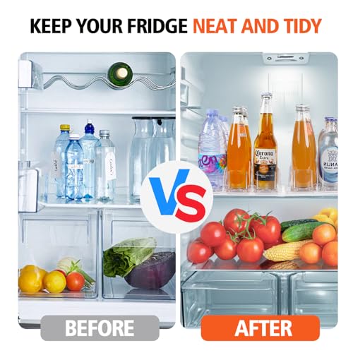 Stackable Soda Can Organizer for Refrigerator (3 Row)
