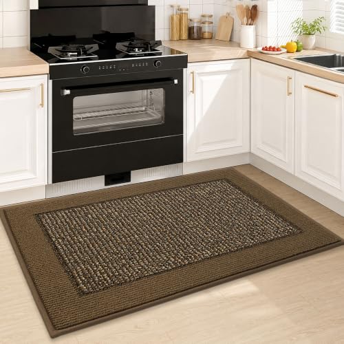 Kitchen Rugs 24"x36" (Brown / 24" X 36" (Rectangular))