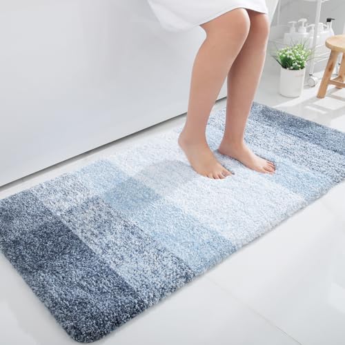 Bathroom Runner Rug 40x24 (40" X 24" / Blue)