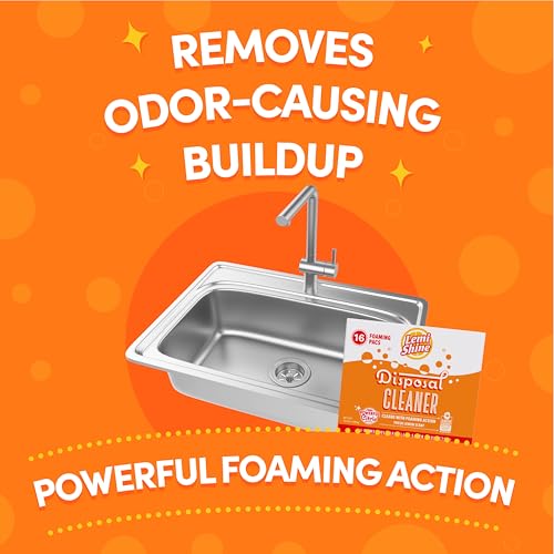 Natural Foaming Garbage Disposal Cleaner (1.06 Ounce (Pack of 16))