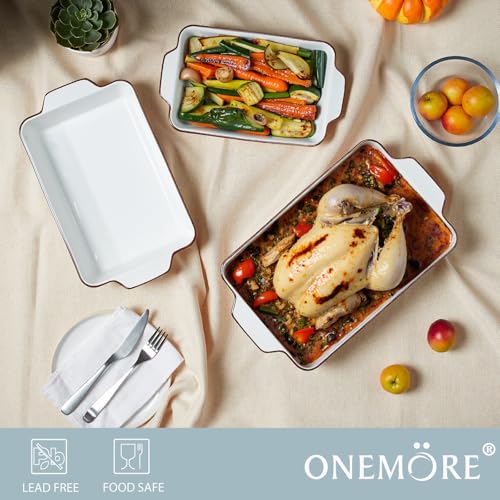 Casserole Dishes for Oven (White 01)