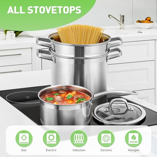 Stainless Steel Pots and Pans Set