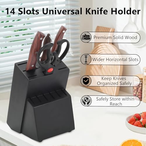 Wood Kitchen Knife Block