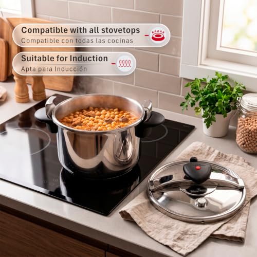 Star 4.2 Quart Stainless Steel Pressure Cooker (4.2 Quarts)