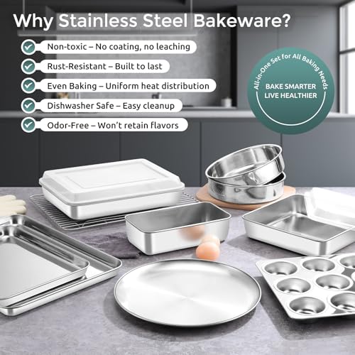 12 Piece Bakeware Sets (12-Piece Set)