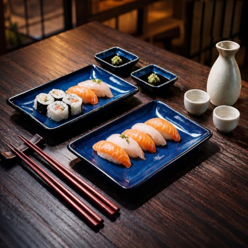 Ceramic Sushi Serving Tray Sets 2