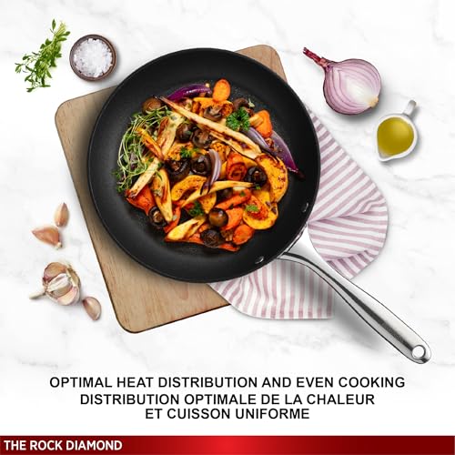 The Rock Diamond 10PC Cookware Set