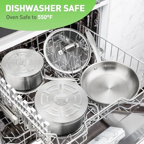 Stainless Steel Pots and Pans Set