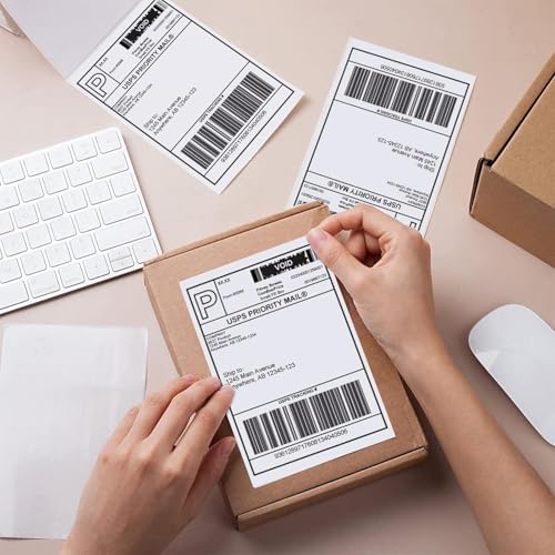 4 x 6 Thermal Labels (White / 1 Stacks | 100 Labels)