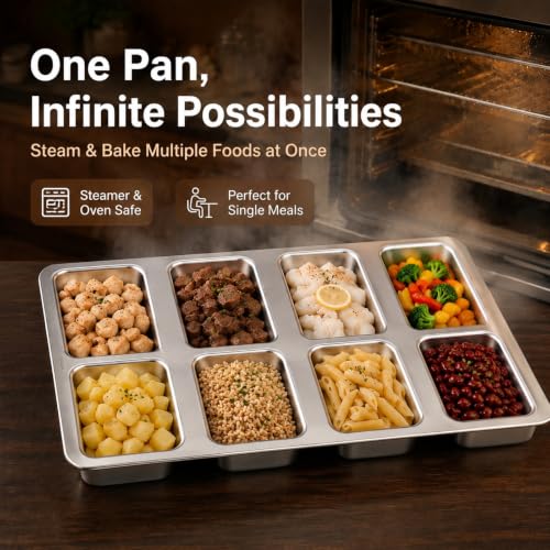 8 Cavity Small Loaf Pan (Silver)