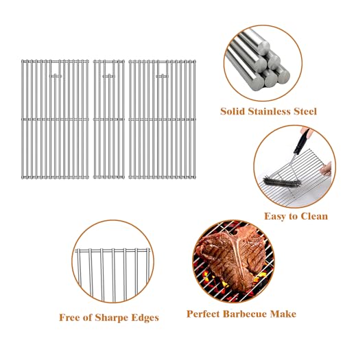 Cooking Grates for Nexgrill 720 (16.96"D x 28.7"W)