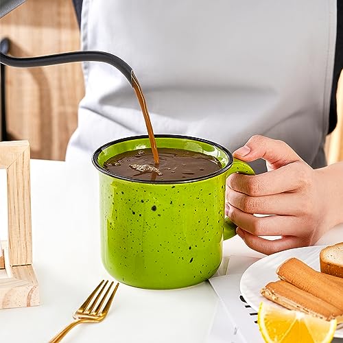 Coffee Mugs Set of 4 (Multicolor-06 / 16-oz)