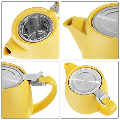 Pluto Porcelain Small Teapot Yellow (Yellow)