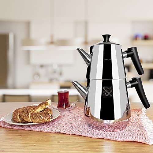 Definition Stainless Steel Teapot Set (Traditional)