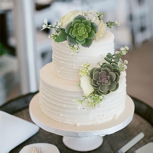 3Pcs Premade Cake Flowers (3 Count)