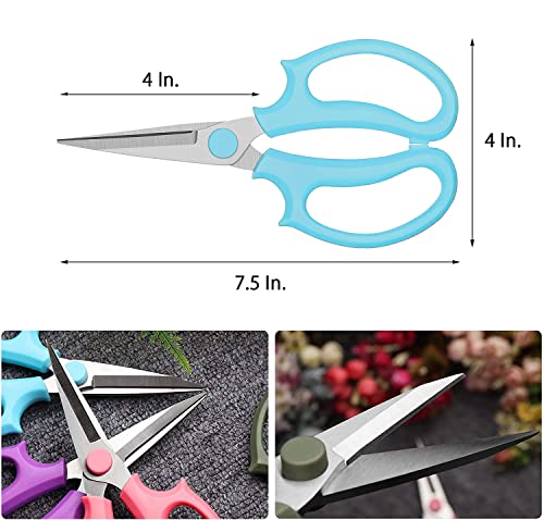 Flower Scissors (Blue Slender)