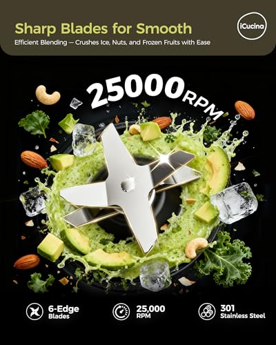 Smoothie Blender (1000W Personal blender)